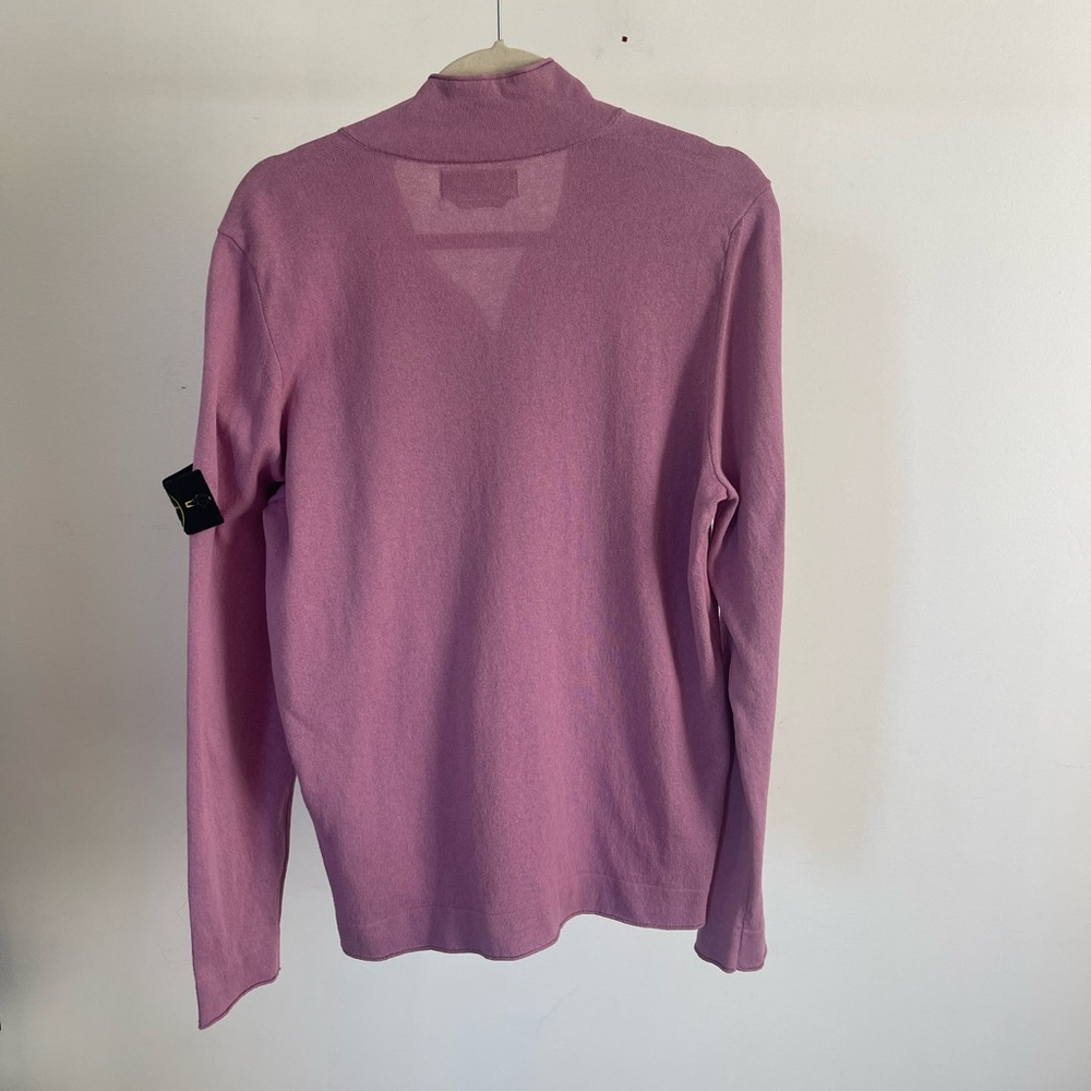 Stone Island Mauve Zip-Up Jacket - Picture 8 of 8